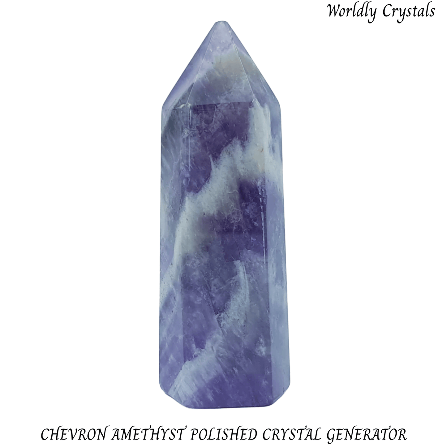 Generator Amethyst Chevron Polished