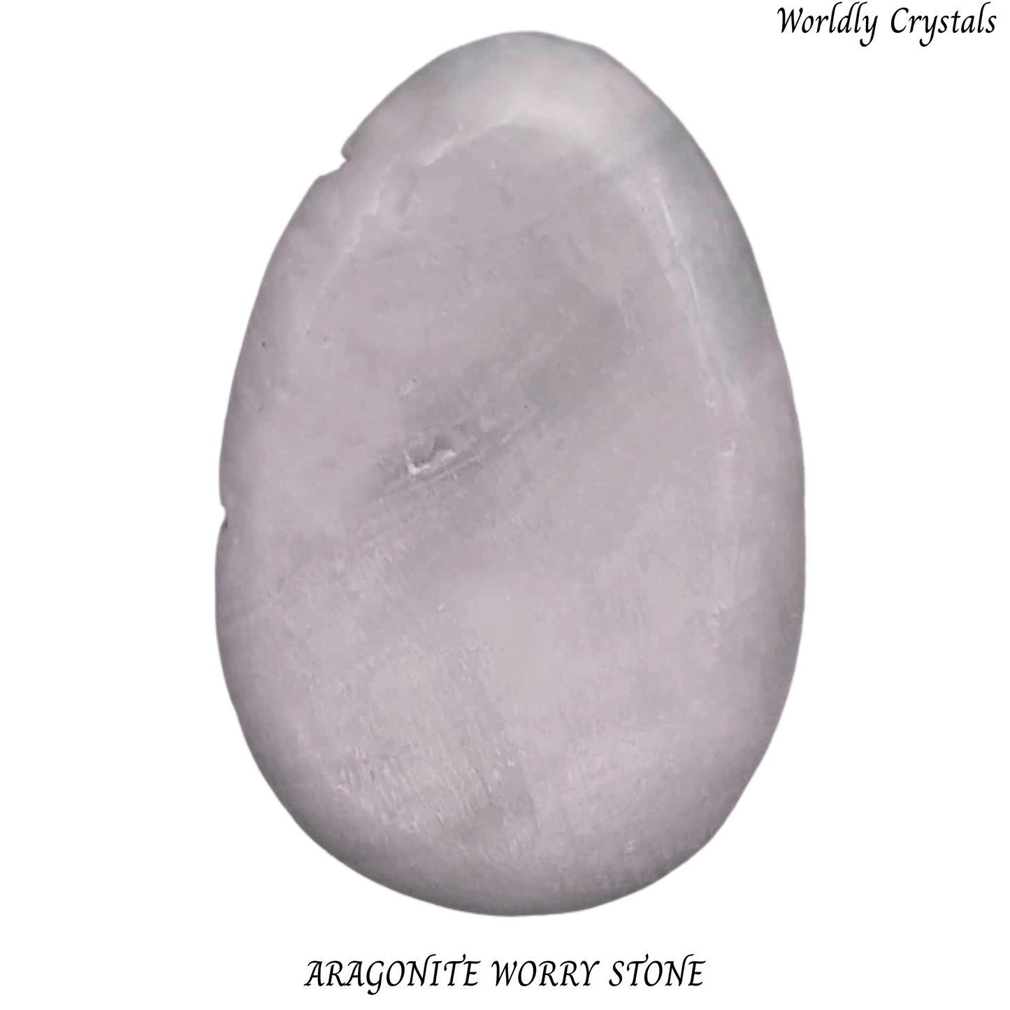 Worry Stone Aragonite Oval