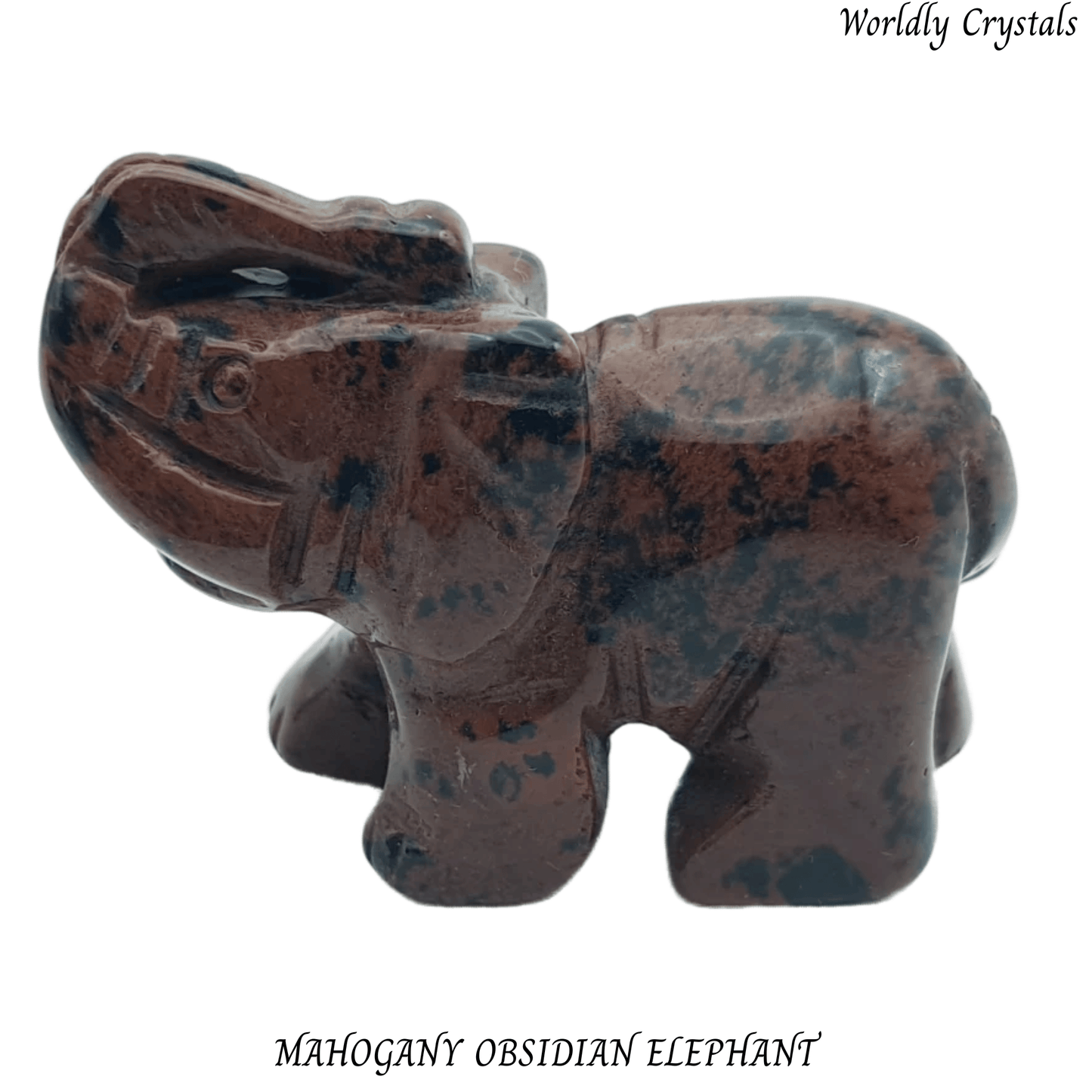 Elephant Obsidian Mahogany