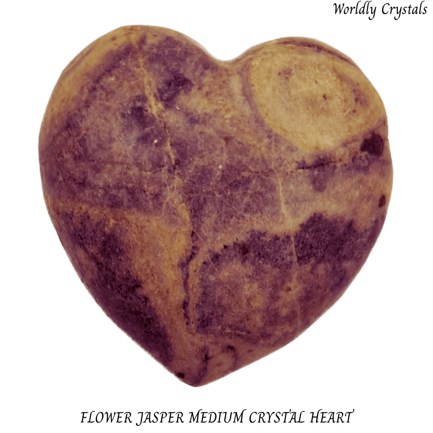Heart Jasper Flower Medium