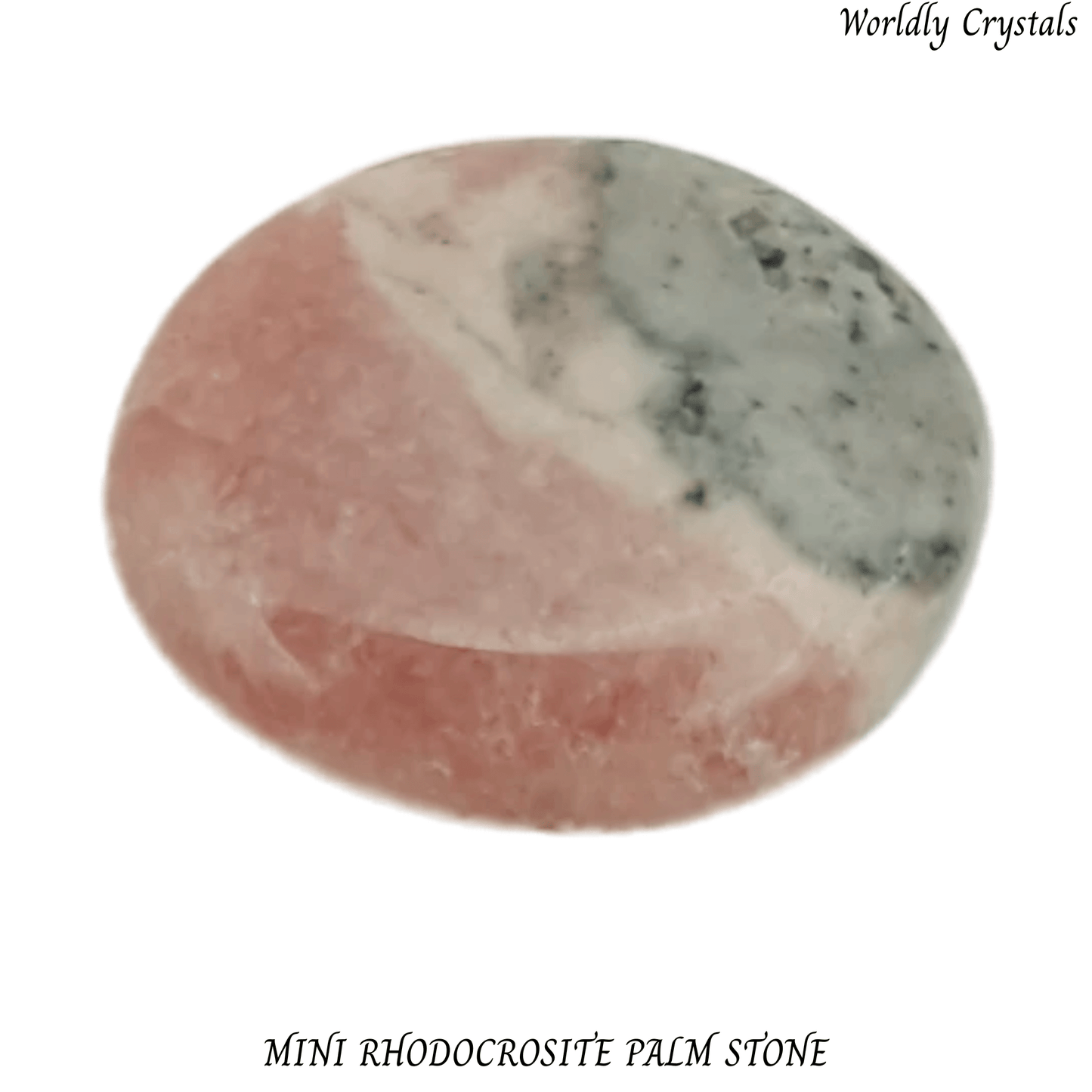 Palm Stone Rhodochrosite Mini