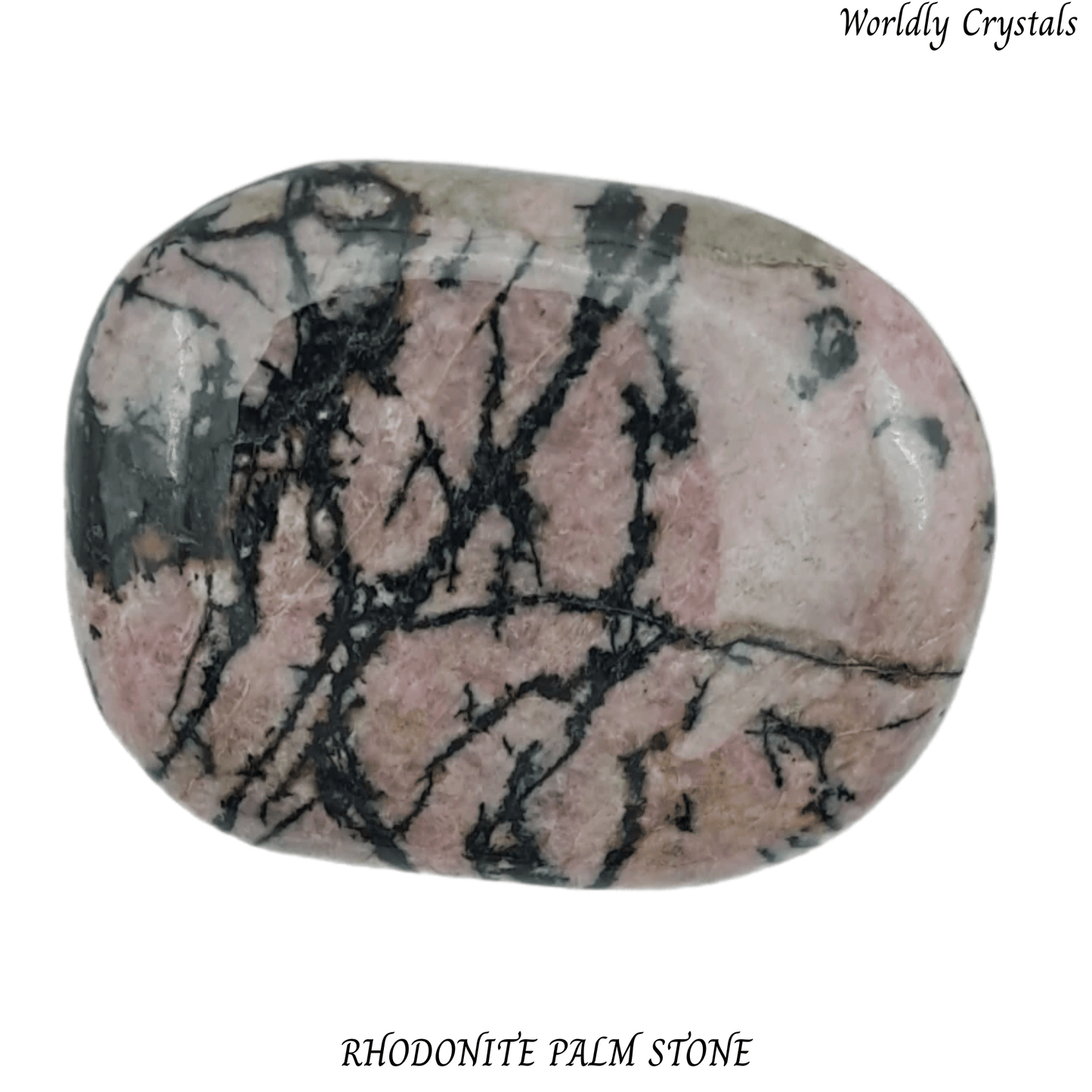 Palm Stone Rhodonite