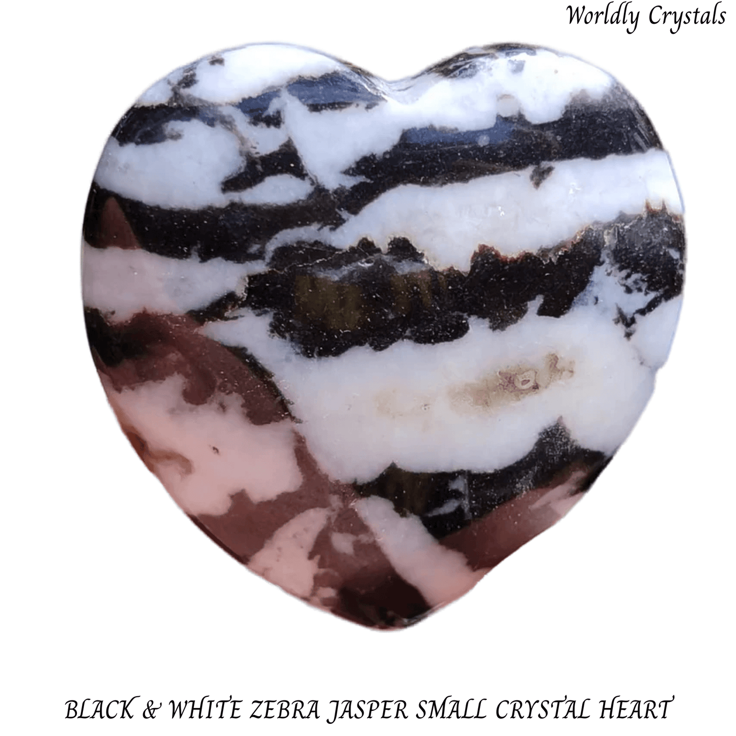 Heart Jasper Zebra Small