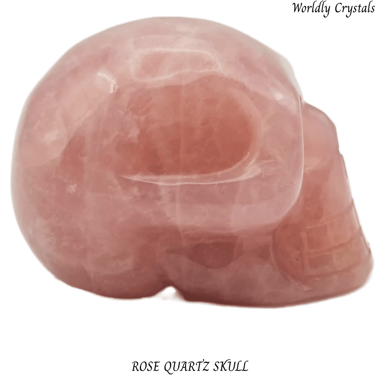 Skull Quartz Rose