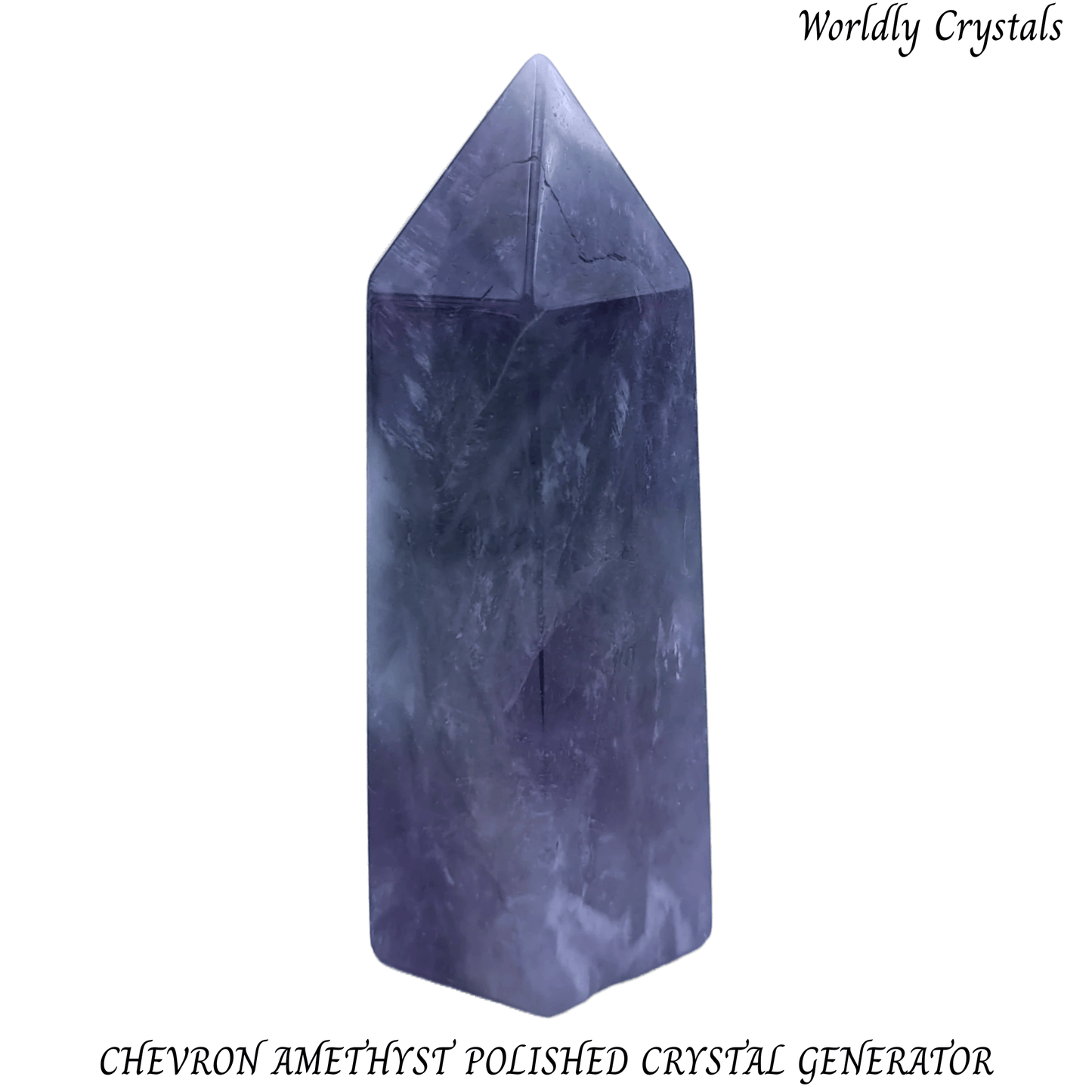 Generator Amethyst Chevron Polished