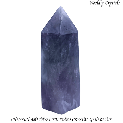 Generator Amethyst Chevron Polished