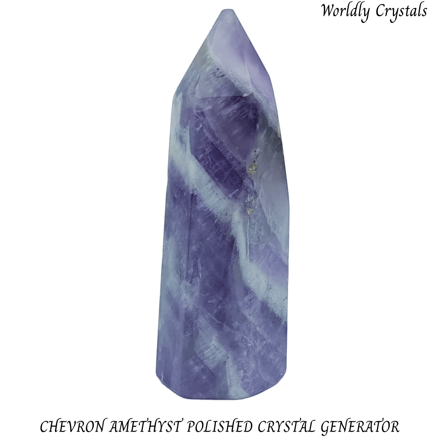 Generator Amethyst Chevron Polished