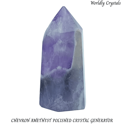Generator Amethyst Chevron Polished