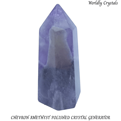 Generator Amethyst Chevron Polished