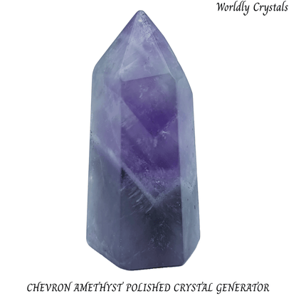 Generator Amethyst Chevron Polished