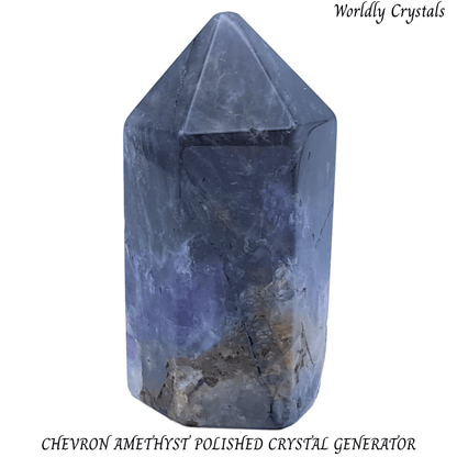 Generator Amethyst Chevron Polished