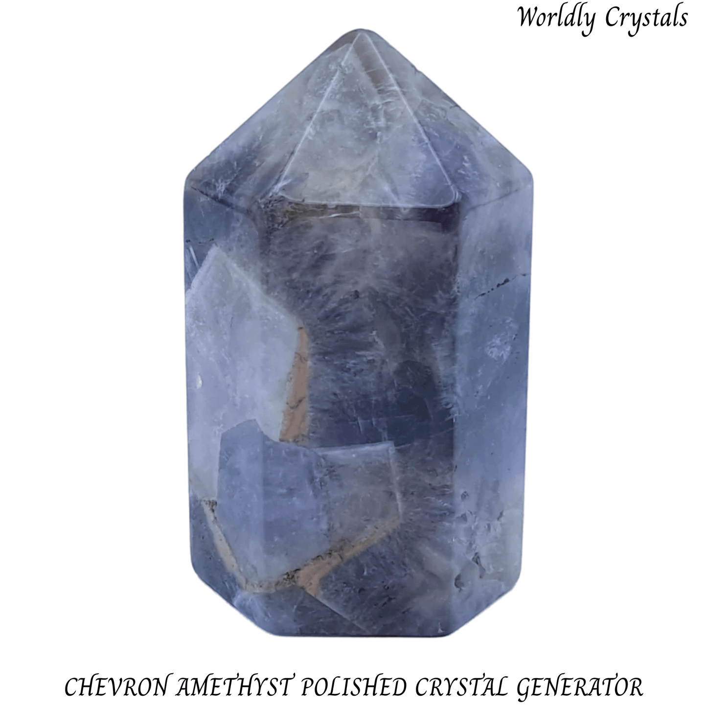 Generator Amethyst Chevron Polished