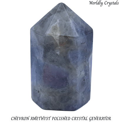 Generator Amethyst Chevron Polished