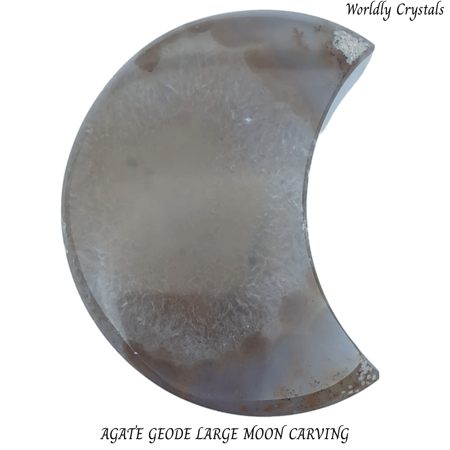 Moon Agate Geode Large