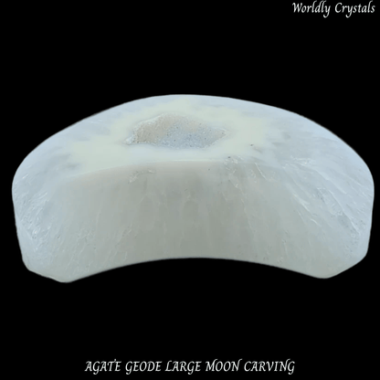 Moon Agate Geode Large