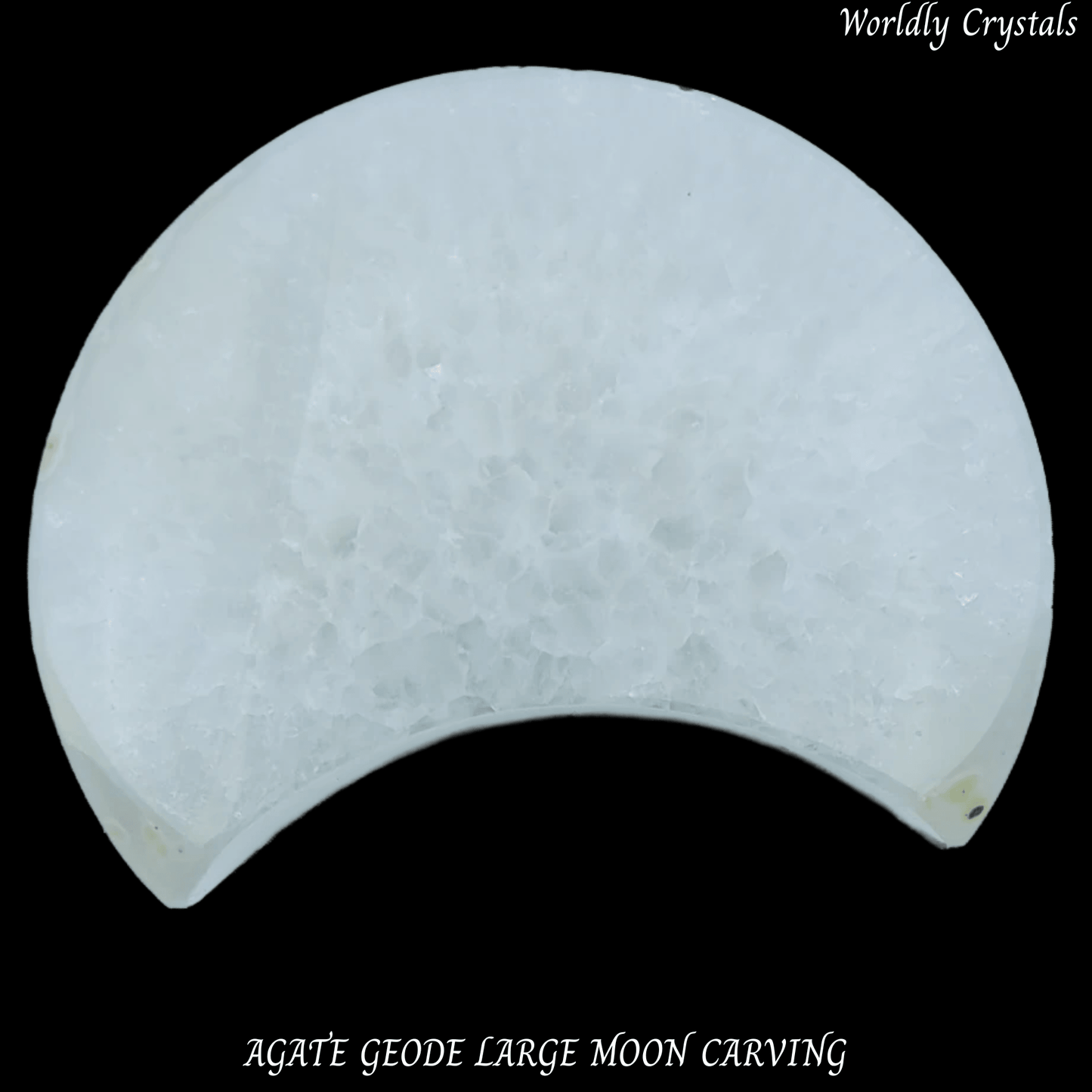 Moon Agate Geode Large
