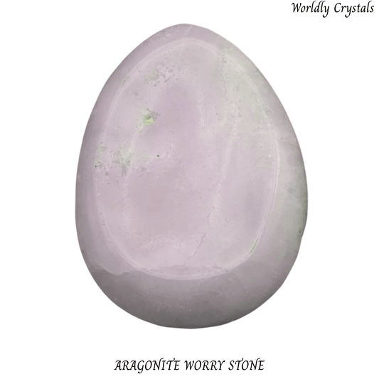Worry Stone Aragonite Oval