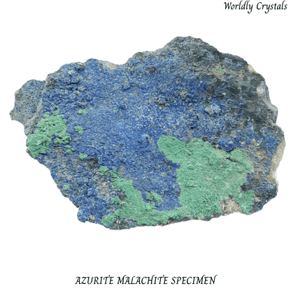 Specimen Azurite Malachite