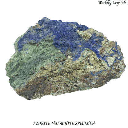 Specimen Azurite Malachite