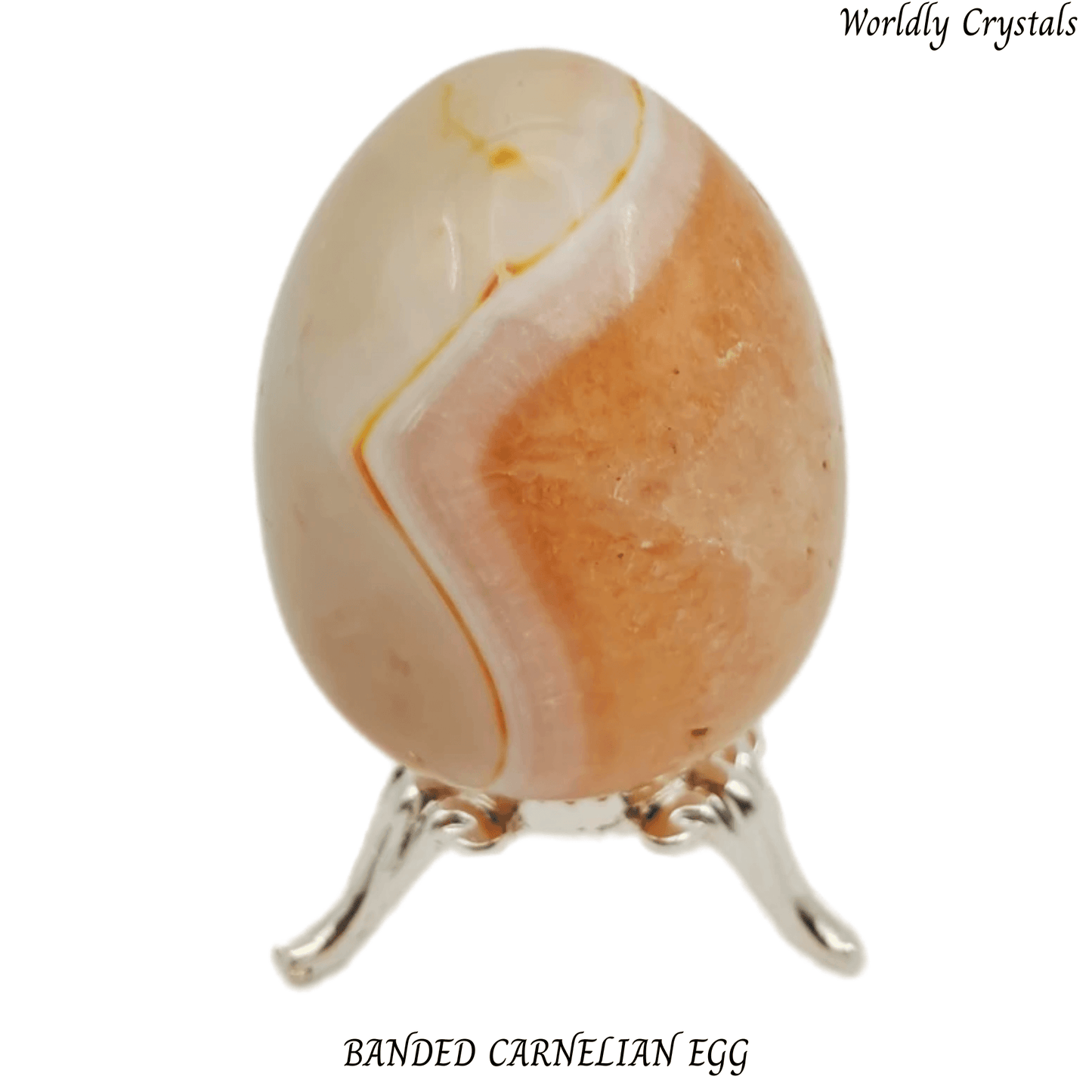 Egg Carnelian Banded
