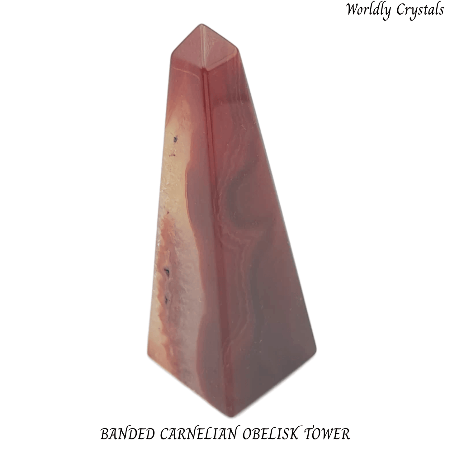 Obsidian Carnelian Banded
