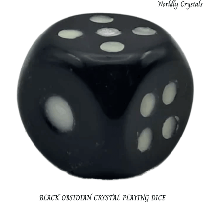 Dice Obsidian Black