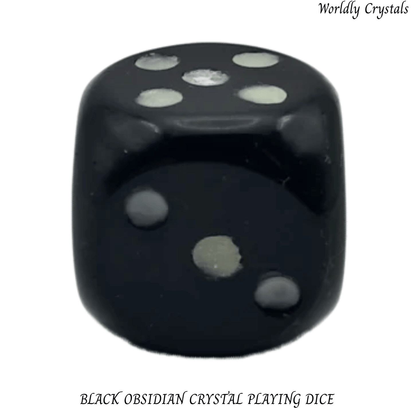 Dice Obsidian Black