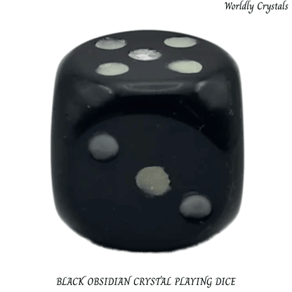 Dice Obsidian Black