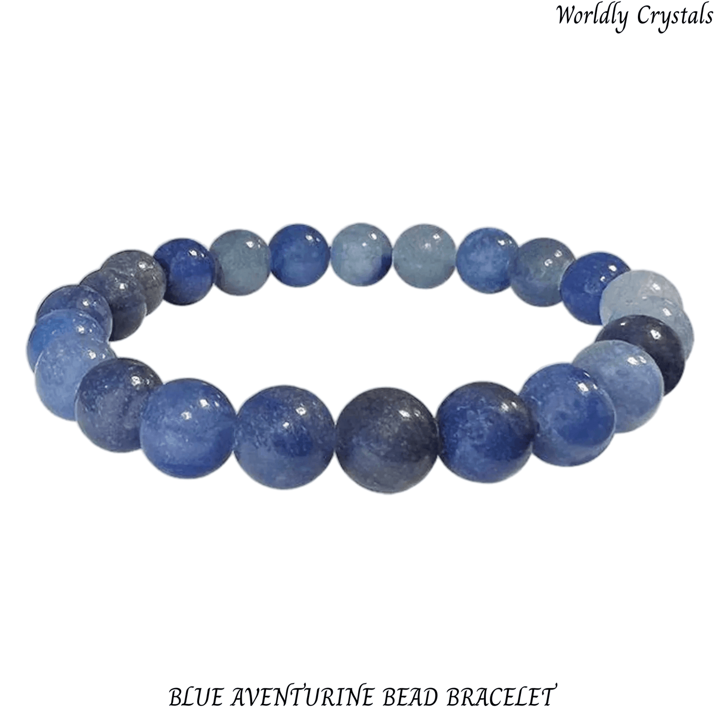 Bead Bracelet Aventurine Blue