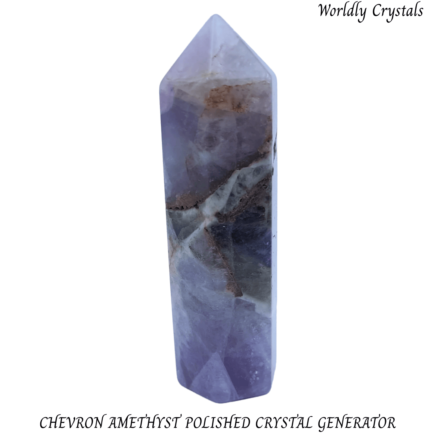 Generator Amethyst Chevron Polished