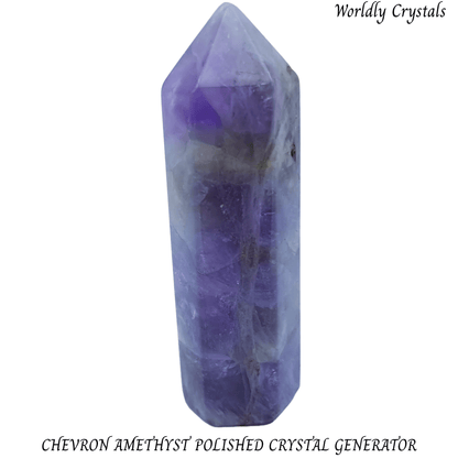 Generator Amethyst Chevron Polished