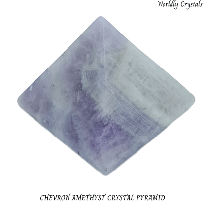 Pyramid Amethyst Chevron