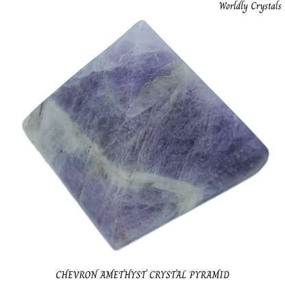 Pyramid Amethyst Chevron