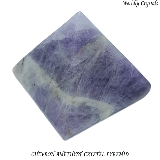 Pyramid Amethyst Chevron