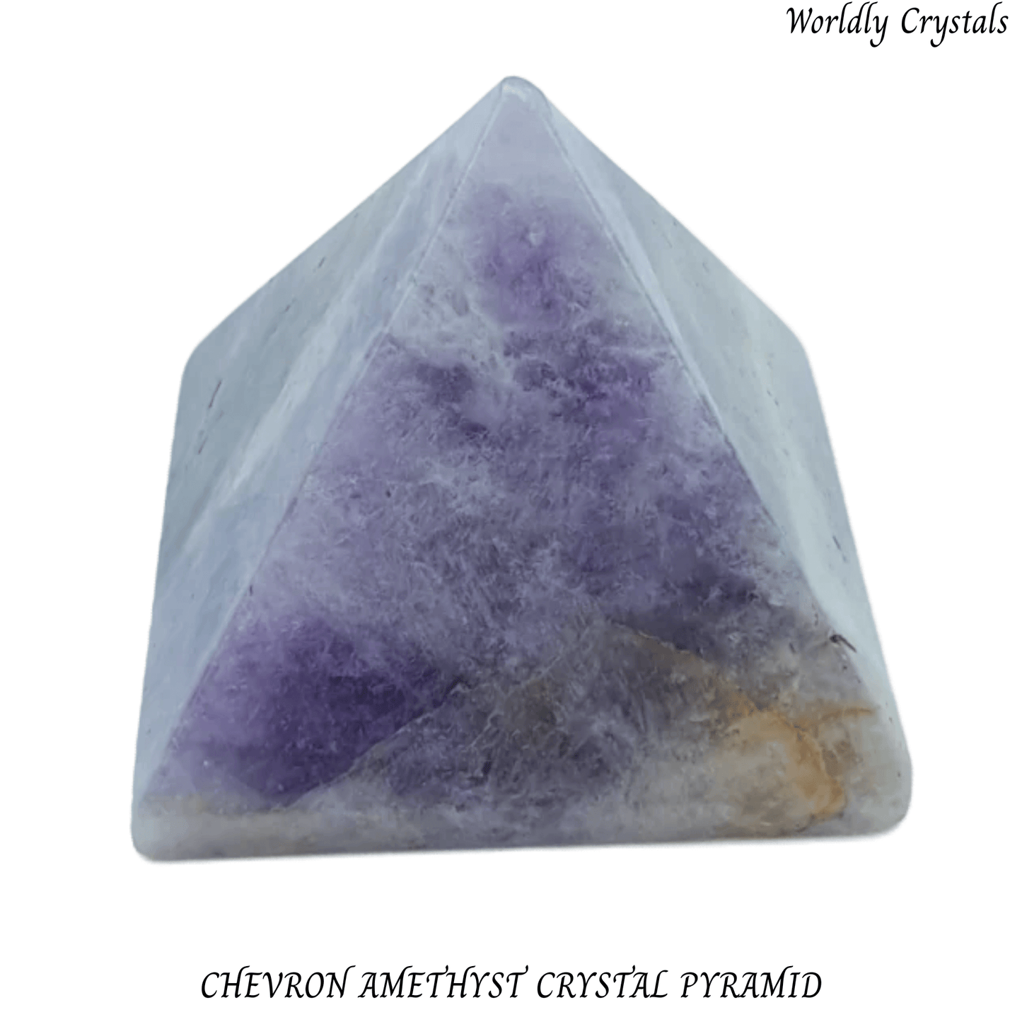 Pyramid Amethyst Chevron