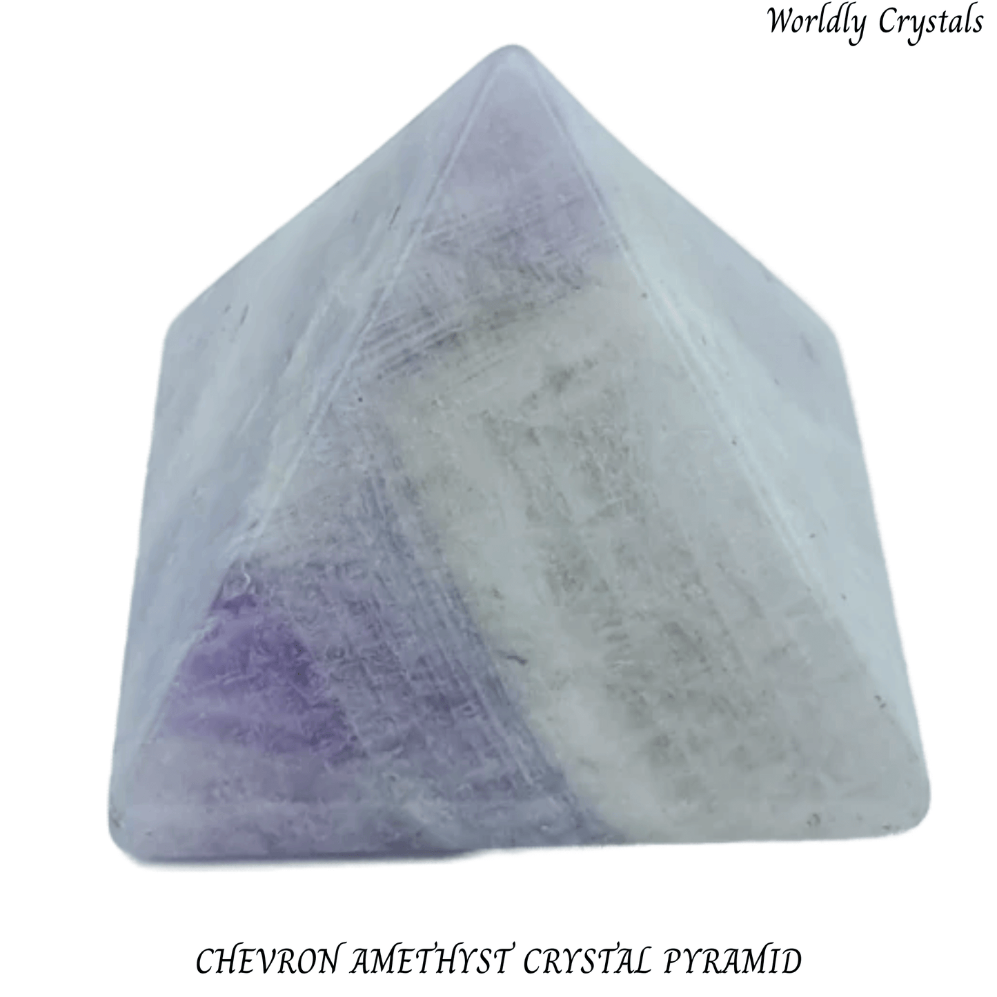 Pyramid Amethyst Chevron