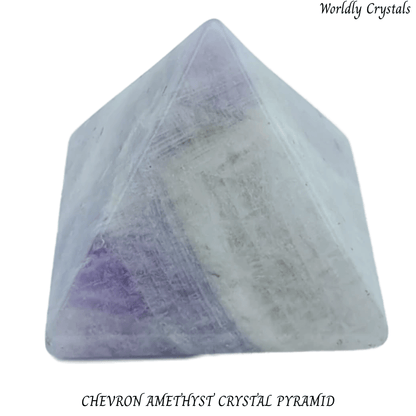 Pyramid Amethyst Chevron
