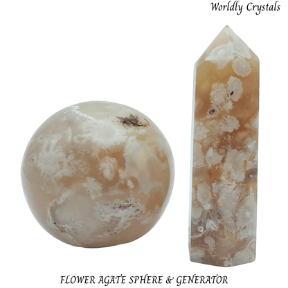 Generator & Sphere Agate Flower