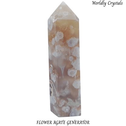 Generator & Sphere Agate Flower