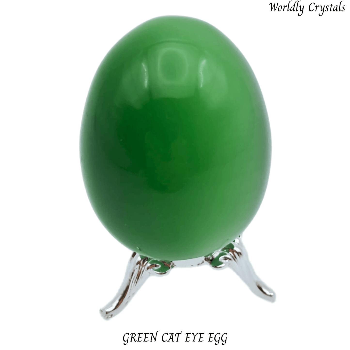 Egg Cat Eye Green