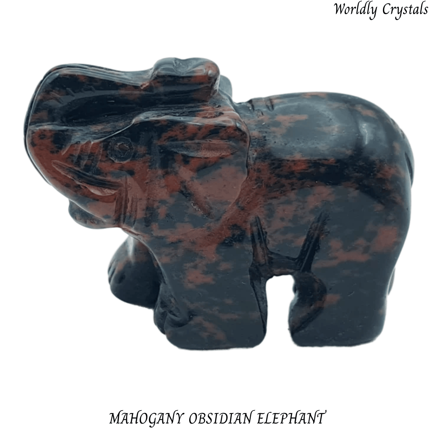 Elephant Obsidian Mahogany