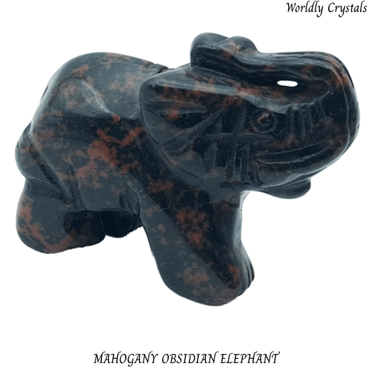 Elephant Obsidian Mahogany