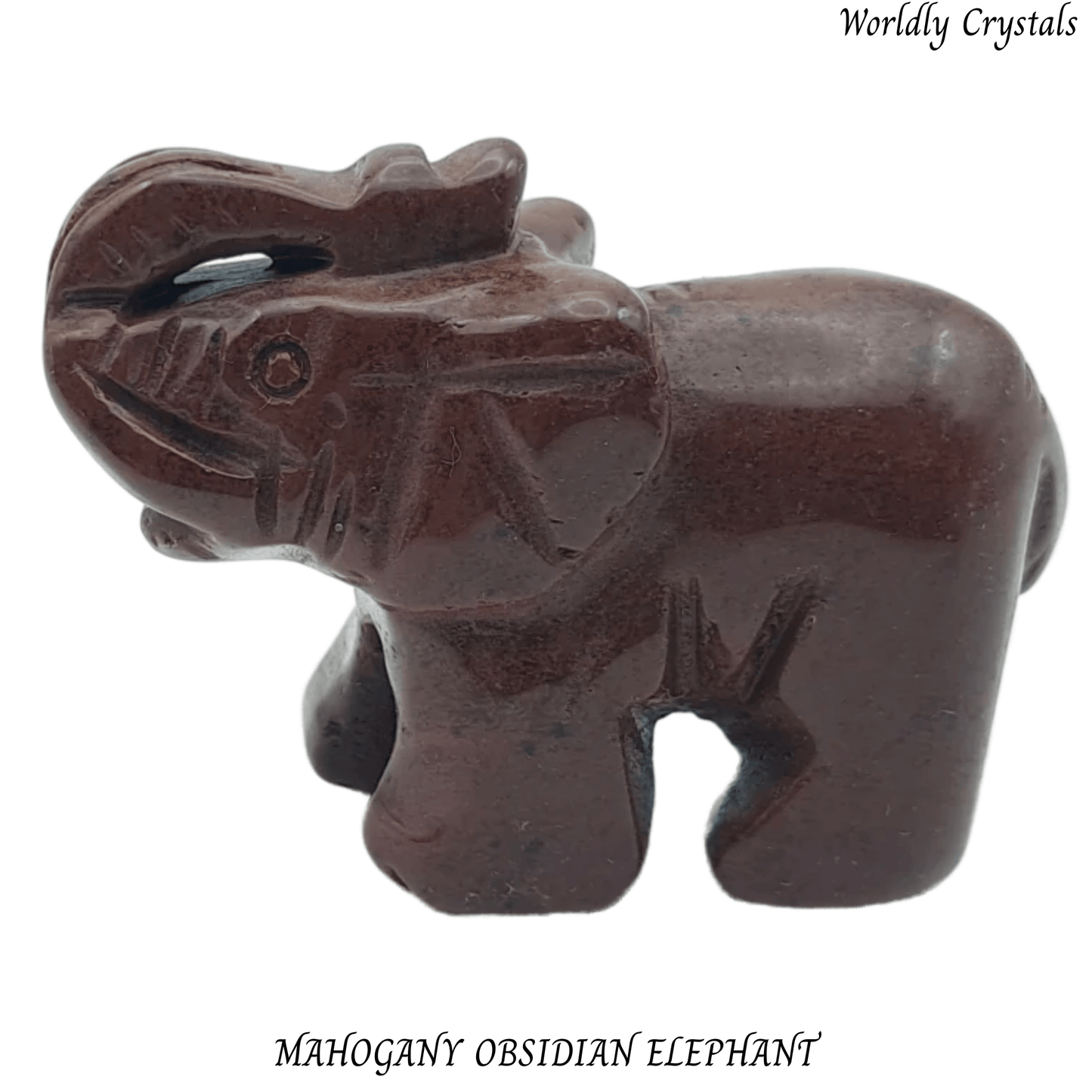 Elephant Obsidian Mahogany
