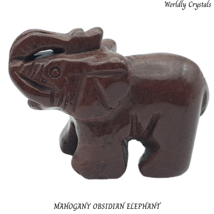 Elephant Obsidian Mahogany