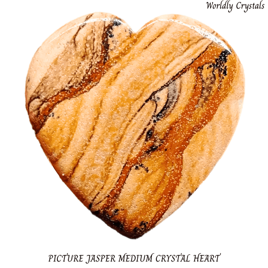 Heart Jasper Picture Medium