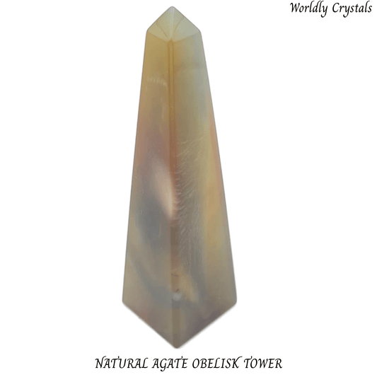 Obelisk Agate Natural