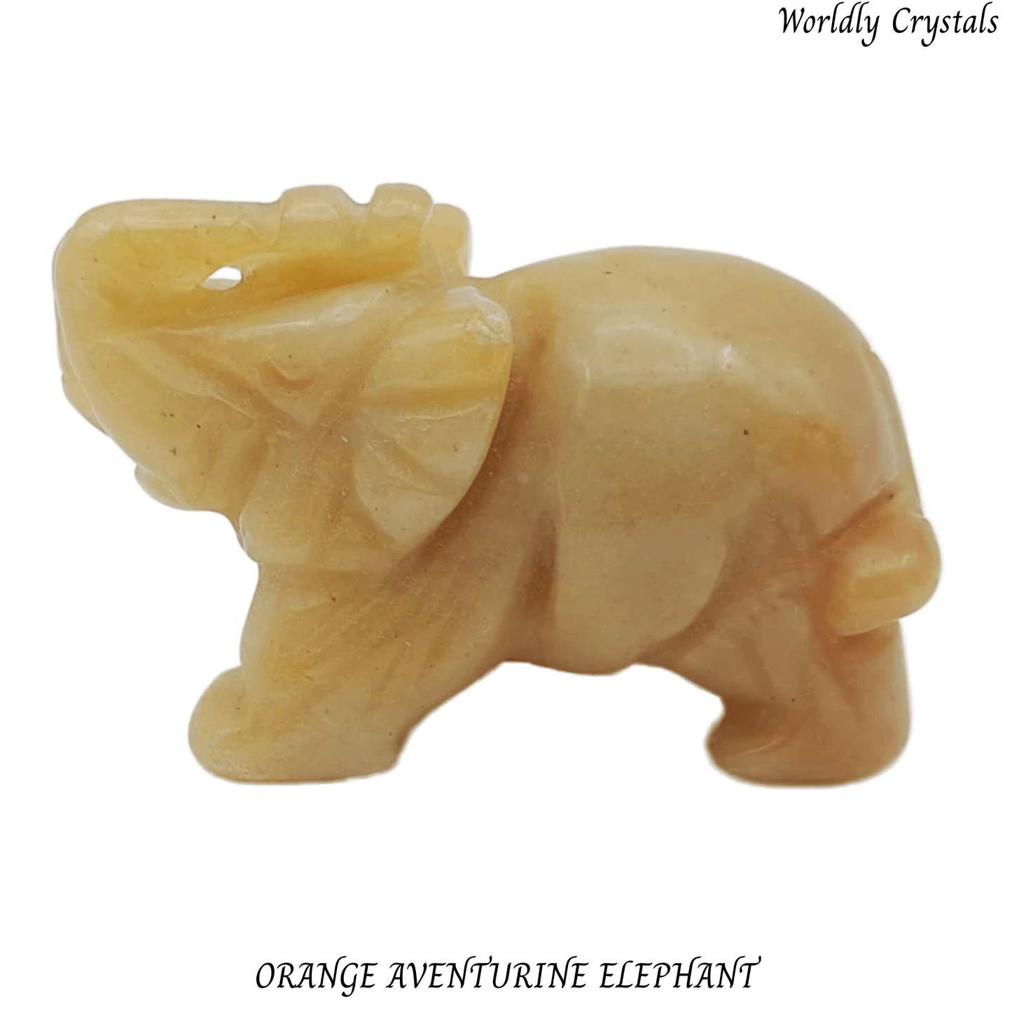 Elephant Aventurine Orange