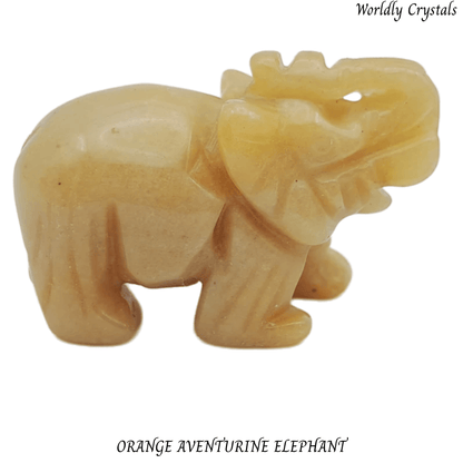 Elephant Aventurine Orange