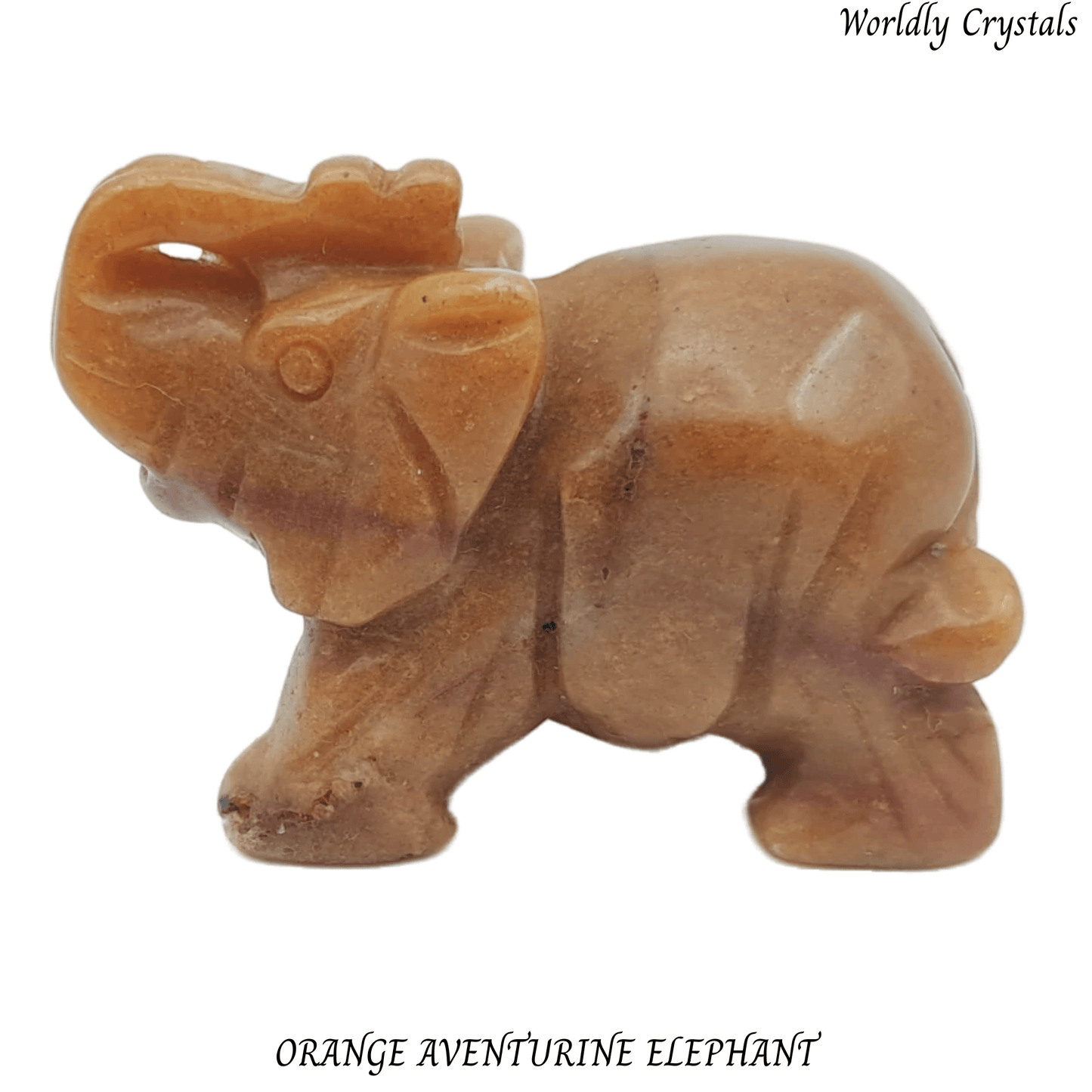 Elephant Aventurine Orange