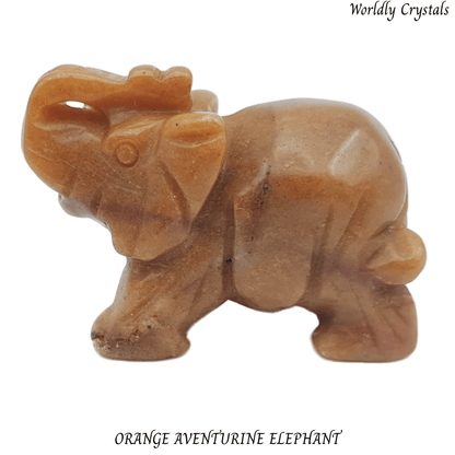 Elephant Aventurine Orange